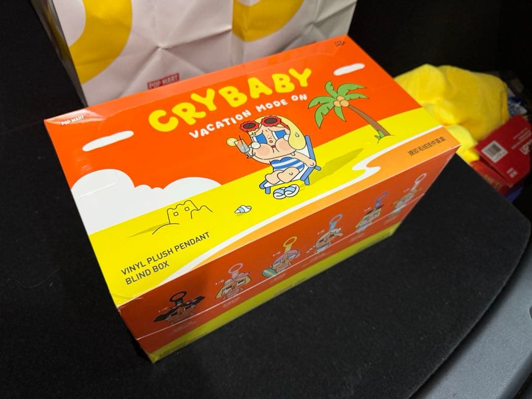 CRYBABY Vacation Mode On ぬいぐるみペンダント CRYBABY Vacation Mode On シリーズ ぬいぐるみペンダント - POP MART
