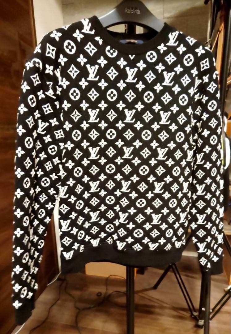 LV ルイヴィトン メンズ フルモノグラムジャガードニット - メルカリ