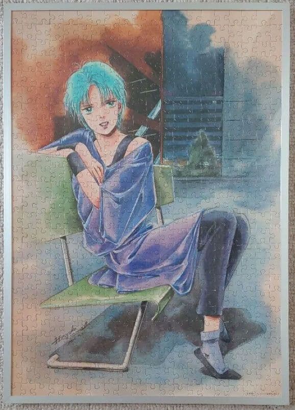 Zガンダム フォウ・ムラサメ パズル 完成品 アルミパネル付き 500