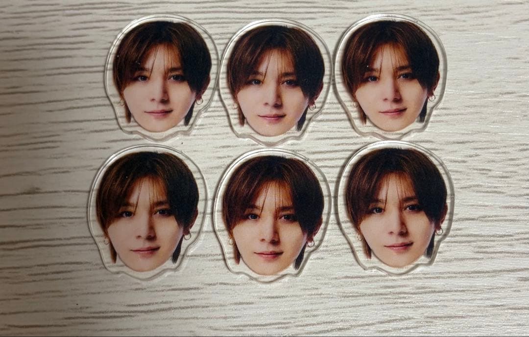 Hey! Say! JUMP 山田涼介 ハニカミ アクリルチップ×6 - メルカリ