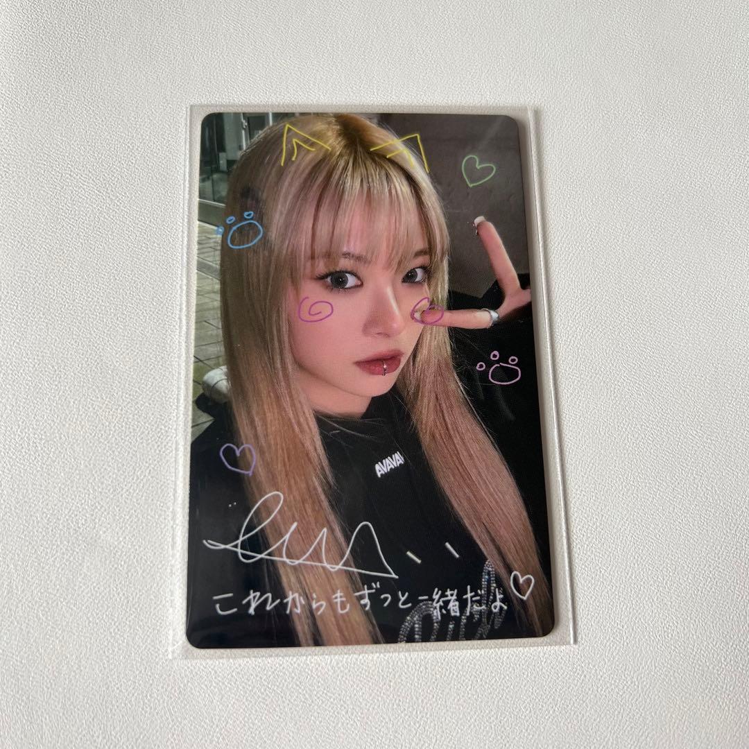 lesserafim EASY ウンチェ トレカ weverse レアカード - メルカリ