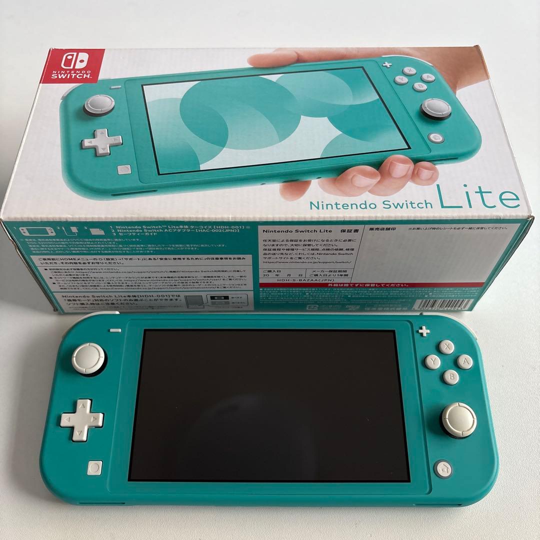 Nintendo Switch Lite ターコイズ - メルカリ