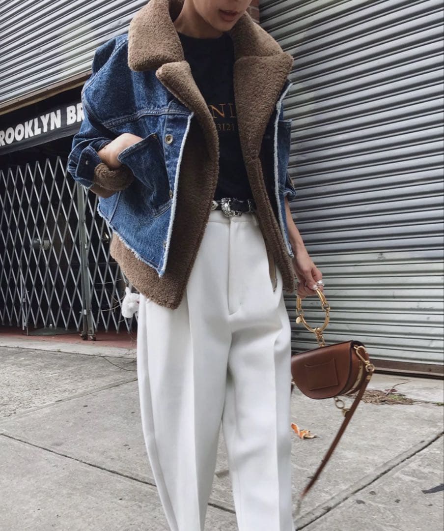 コーチ 黒のロングブーツ スエードツートン 未使用品の通販はau PAY