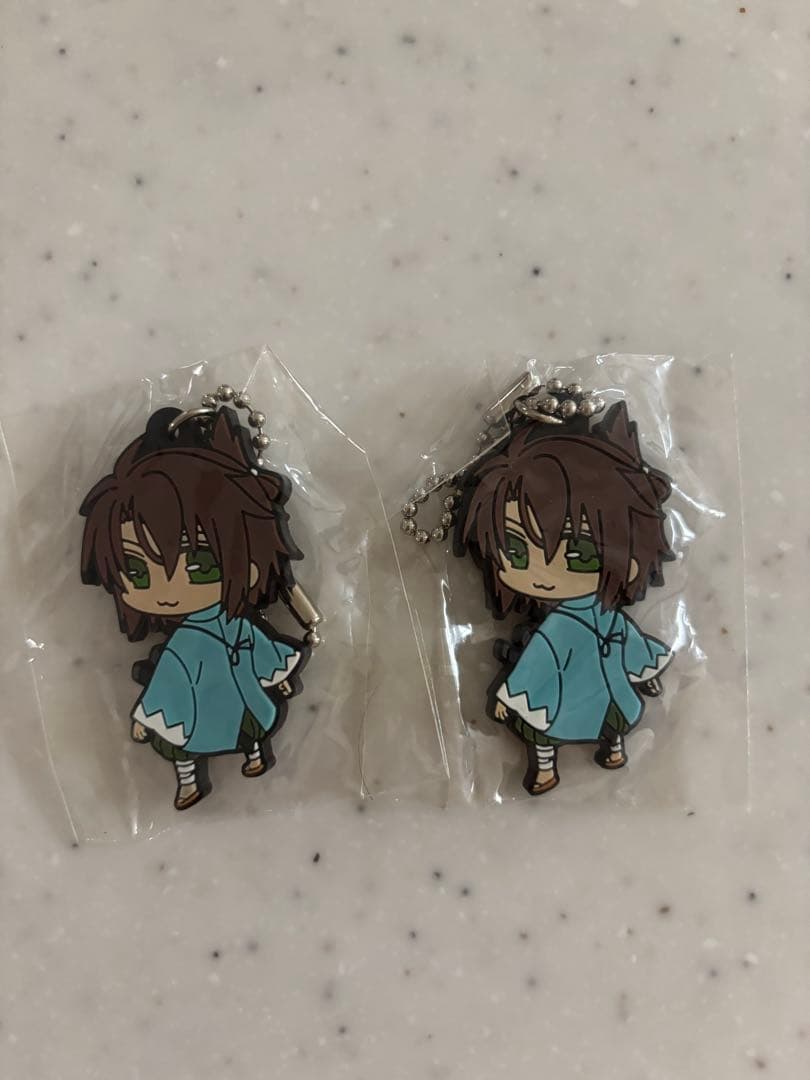 薄桜鬼 沖田総司 新撰組隊服 ラバーマスコット 2個セット - メルカリ