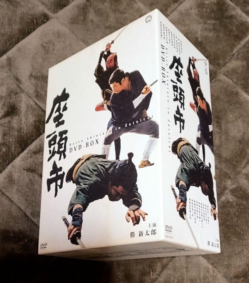 【中古セル】 座頭市 DVD-BOX　全6巻18枚組18作品収録 Amazon.co.jp: 座頭市 DVD-BOX 新価格版 : 勝新太郎, 増村保造: DVD