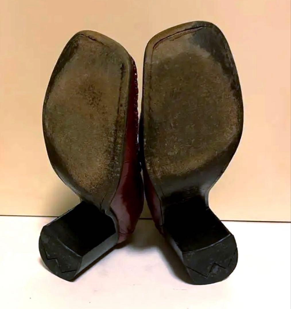 パトリックコックス Wannabeローファー ボルドー 38 1/2 イタリア製の