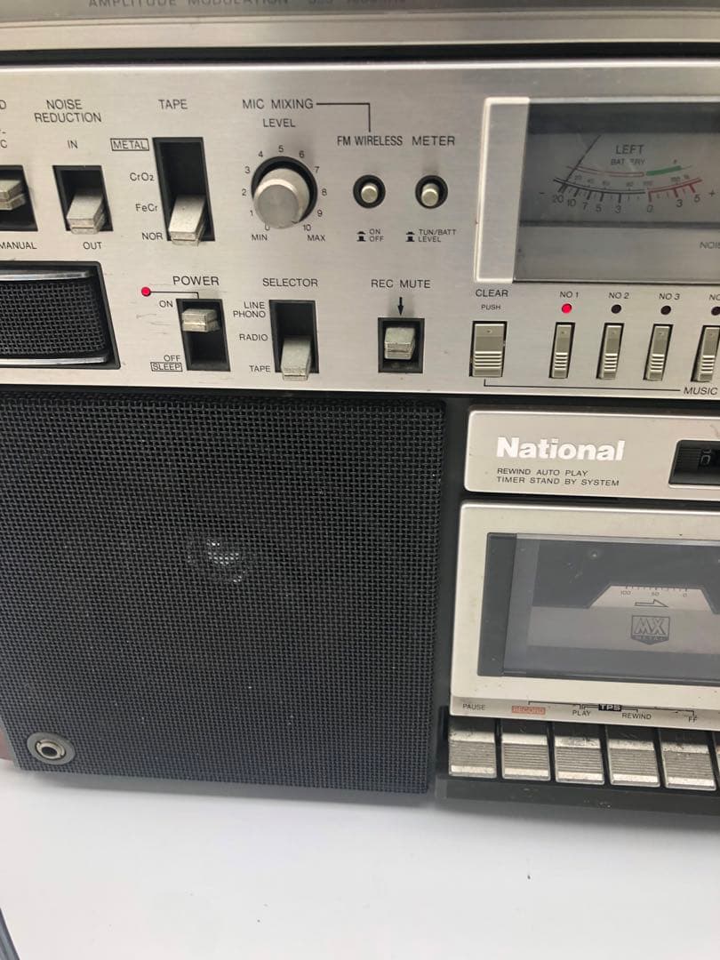 NationalナショナルRX-5700ラジカセ動作品(D95) - メルカリ