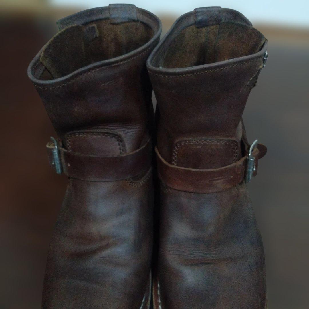 ゴールデンレトリバー　本革　オイルヌバック　エンジニア　ブーツ　26.5cm