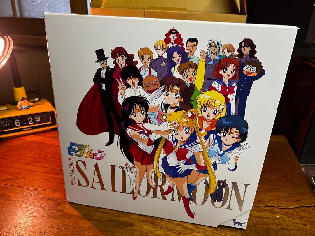 輸送箱付き・希少完品】美少女戦士セーラームーン LD-BOX 全12巻セット