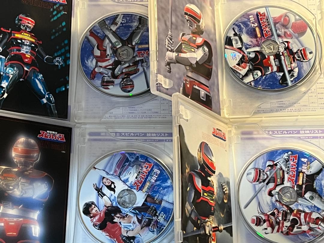時空戦士スピルバン DVD 全4巻セット - メルカリ