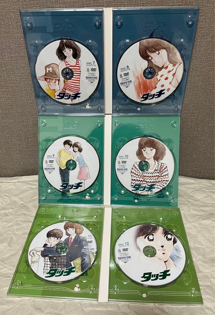 タッチ TVシリーズ DVD-BOX 初回限定生産 18枚全巻セット