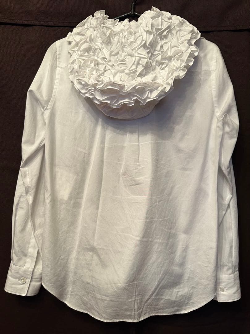 コムデギャルソン GIRL フリルフード シャツ ブラウス木村カエラ