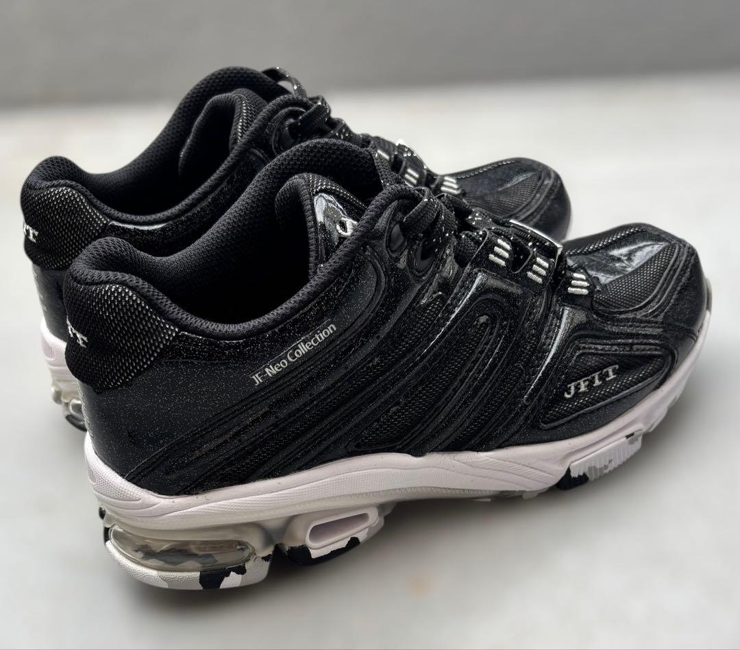 【美品】JFIT（JF Neo ）フィットネスシューズ ブラック 24.5cm