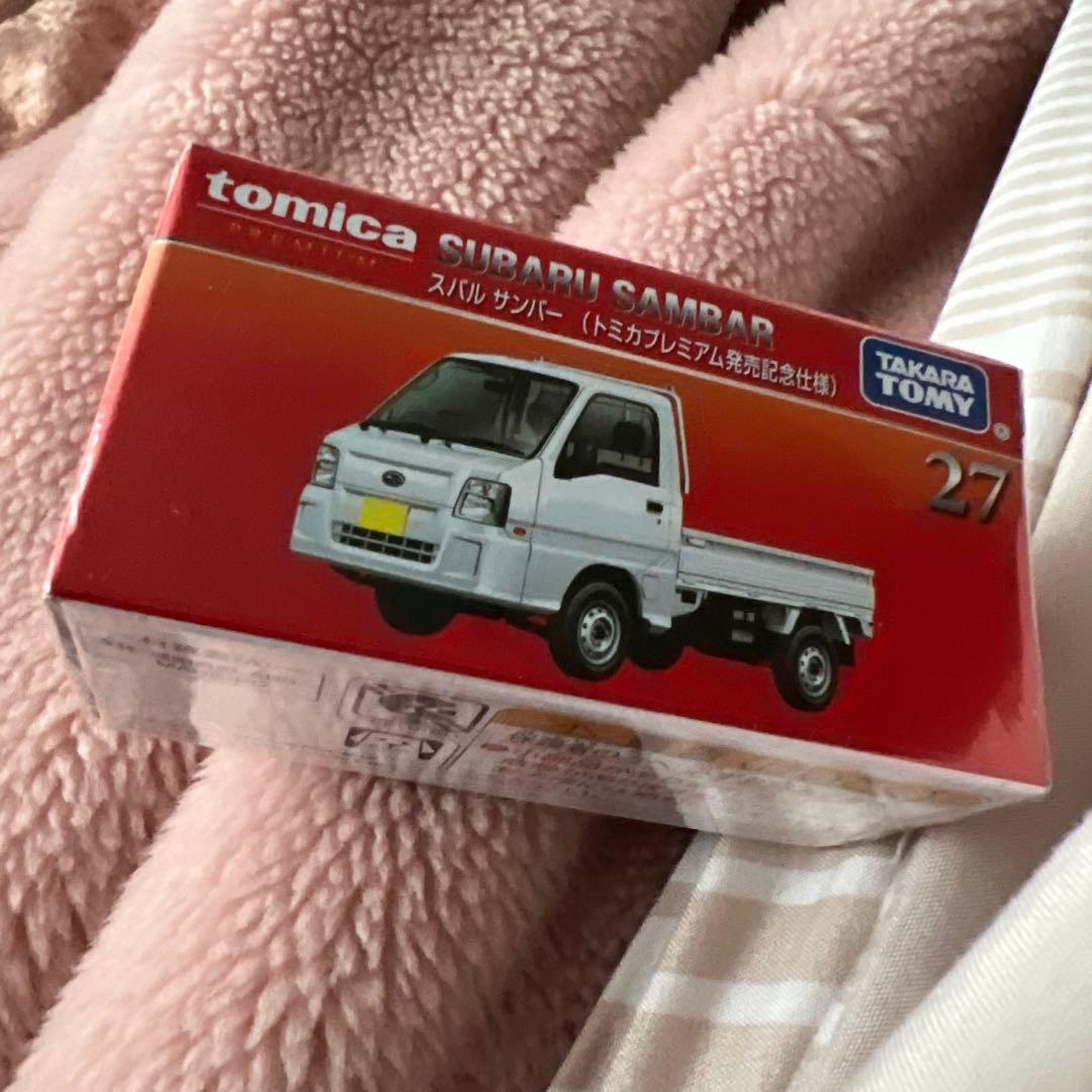 【ガチレア】トミカプレミアム　スバル　サンバー　発売記念仕様 タカラトミー 27 スバル サンバー (トミカプレミアム発売記念仕様) の