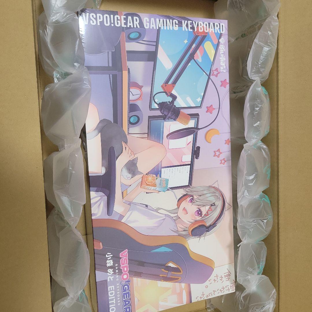 ぶいすぽっ！　ゲーミングキーボード　小森めと Amazon.co.jp: ぶいすぽっ VSPO ゲーミングキーボード 小森めとEDITION