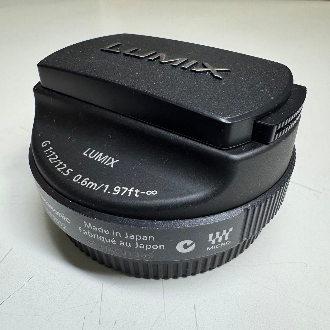 Panasonic LUMIX G 12.5mm 3Dレンズ H-FT012