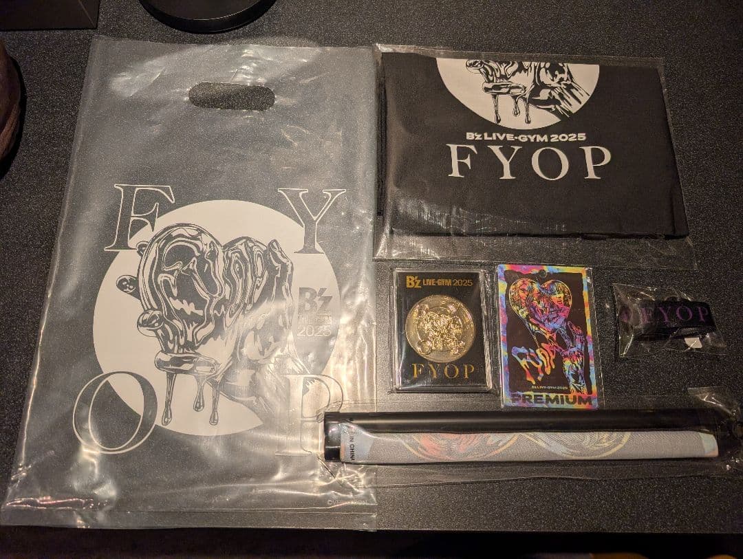 B’z LIVE-GYM2025 FYOP Premium席専用オリジナルグッズ B'z LIVE-GYM 2025 FYOP プレミアム席専用オリジナルグッズ｜Yahoo