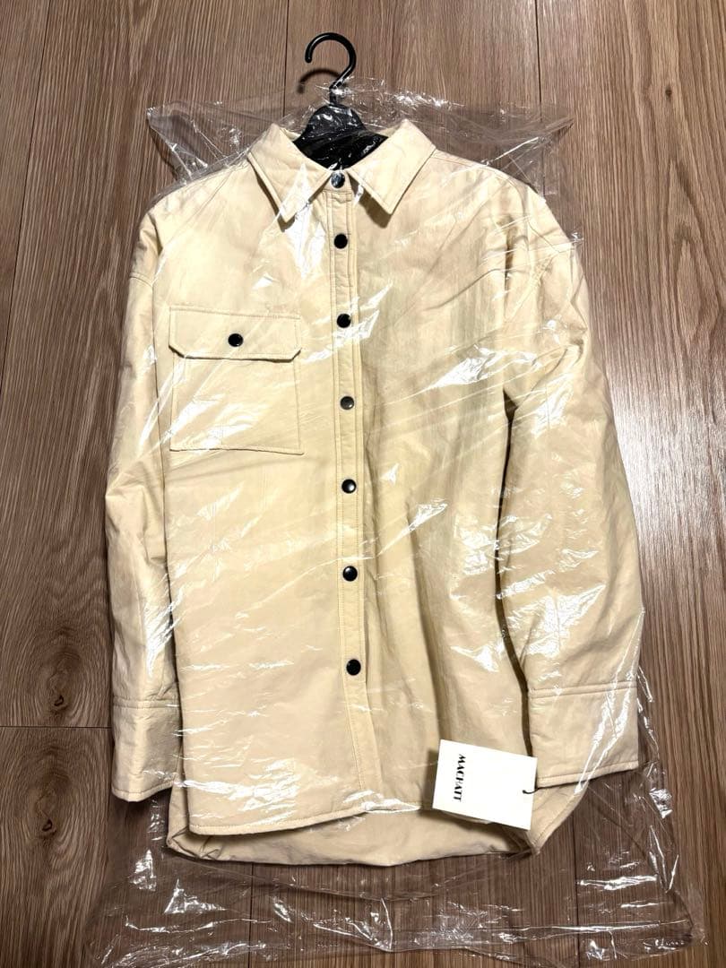 machatt マチャット パファーシャツ アイボリー 新品タグ付き 即日配送
