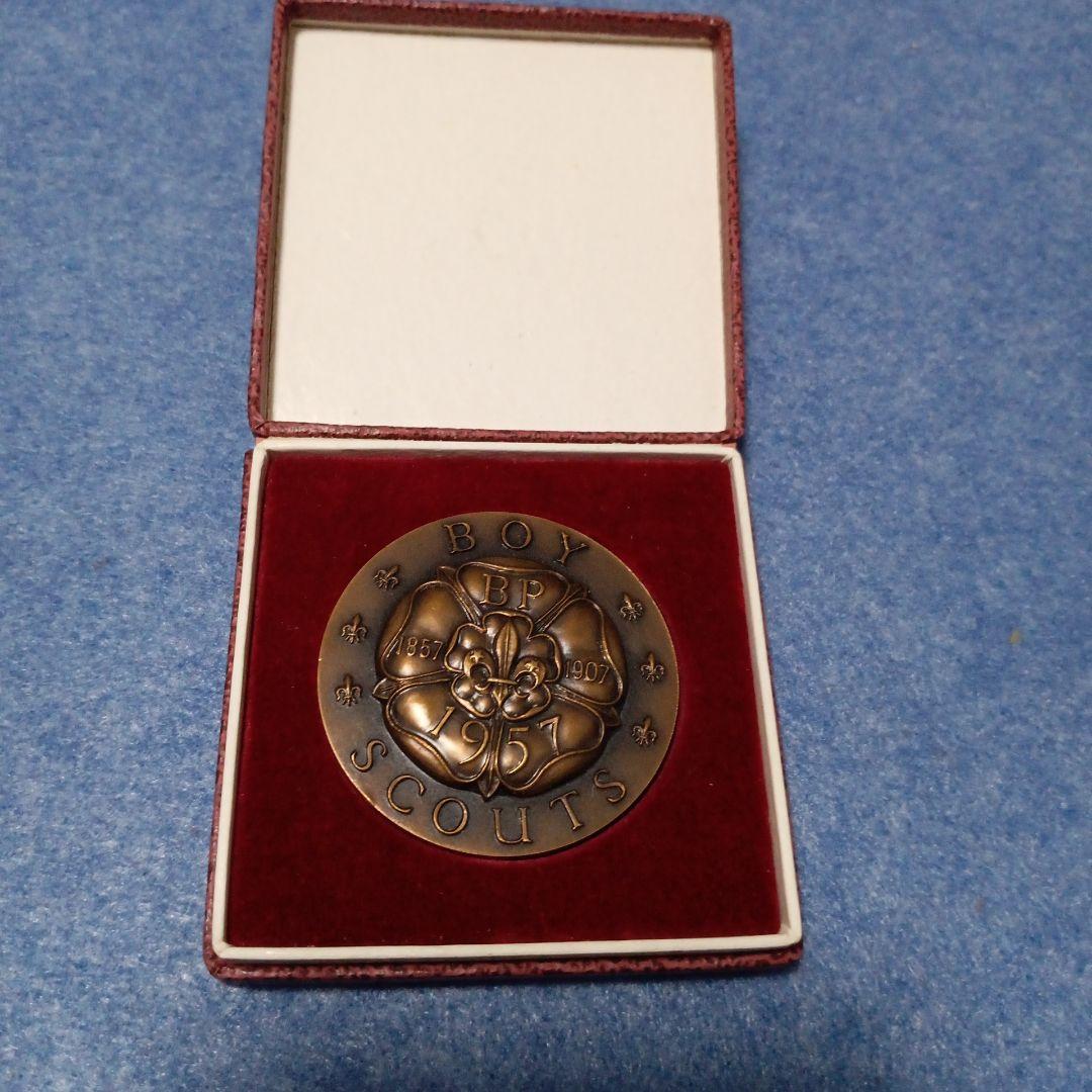 希少メダル BP生誕100周年 ボーイスカウト 1957年 メダル