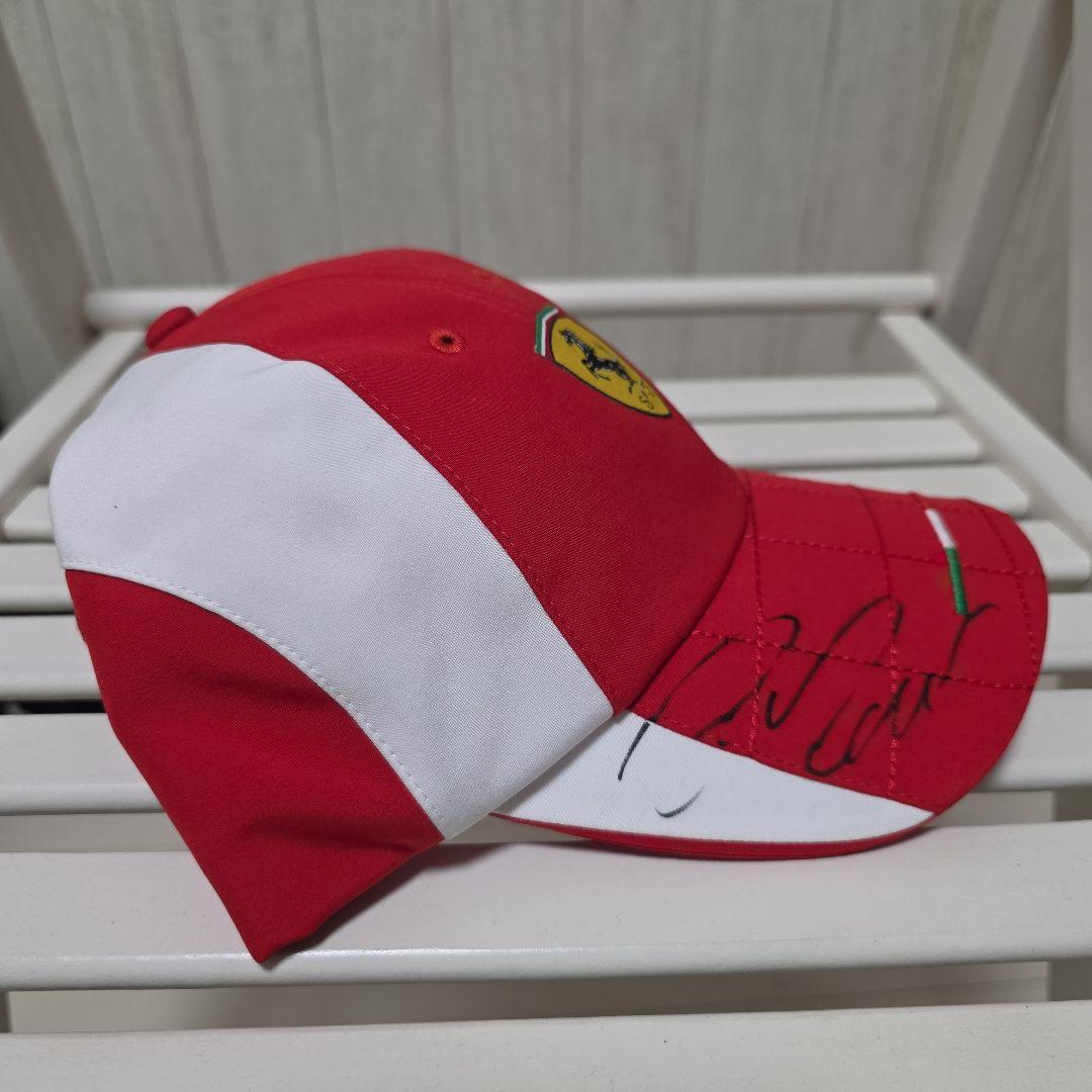 フェラーリ時代 アロンソ＆マッサ サイン入りキャップ（新品・タグ付き