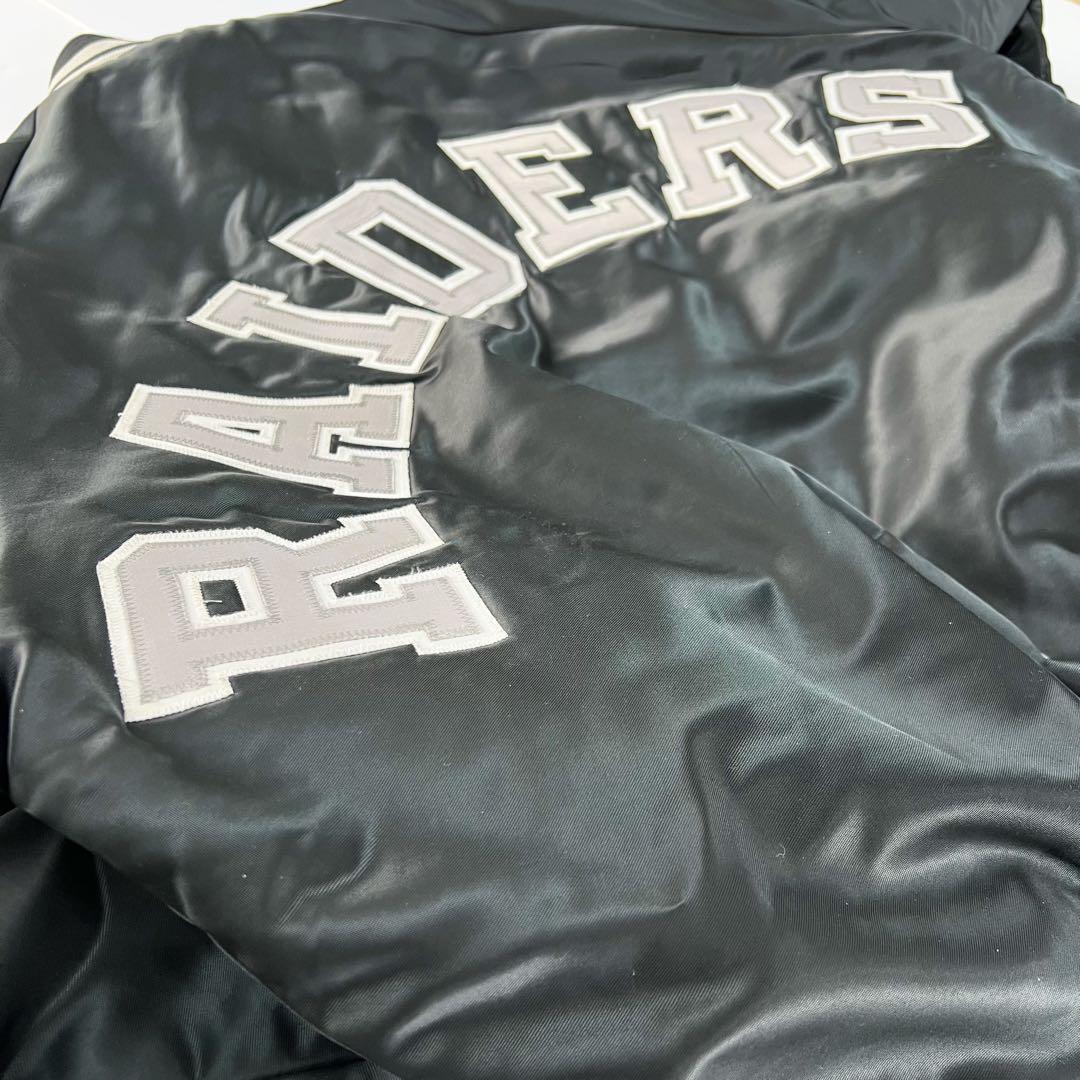 希少XL】チョークライン レイダース RAIDERS スタジャン - メルカリ