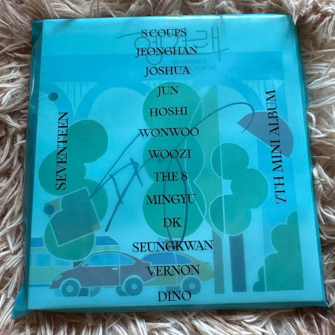 SEVENTEEN 7TH MINI ALBUM エスクプス直筆サイン入り SEVENTEEN エスクプス サイン - メルカリ