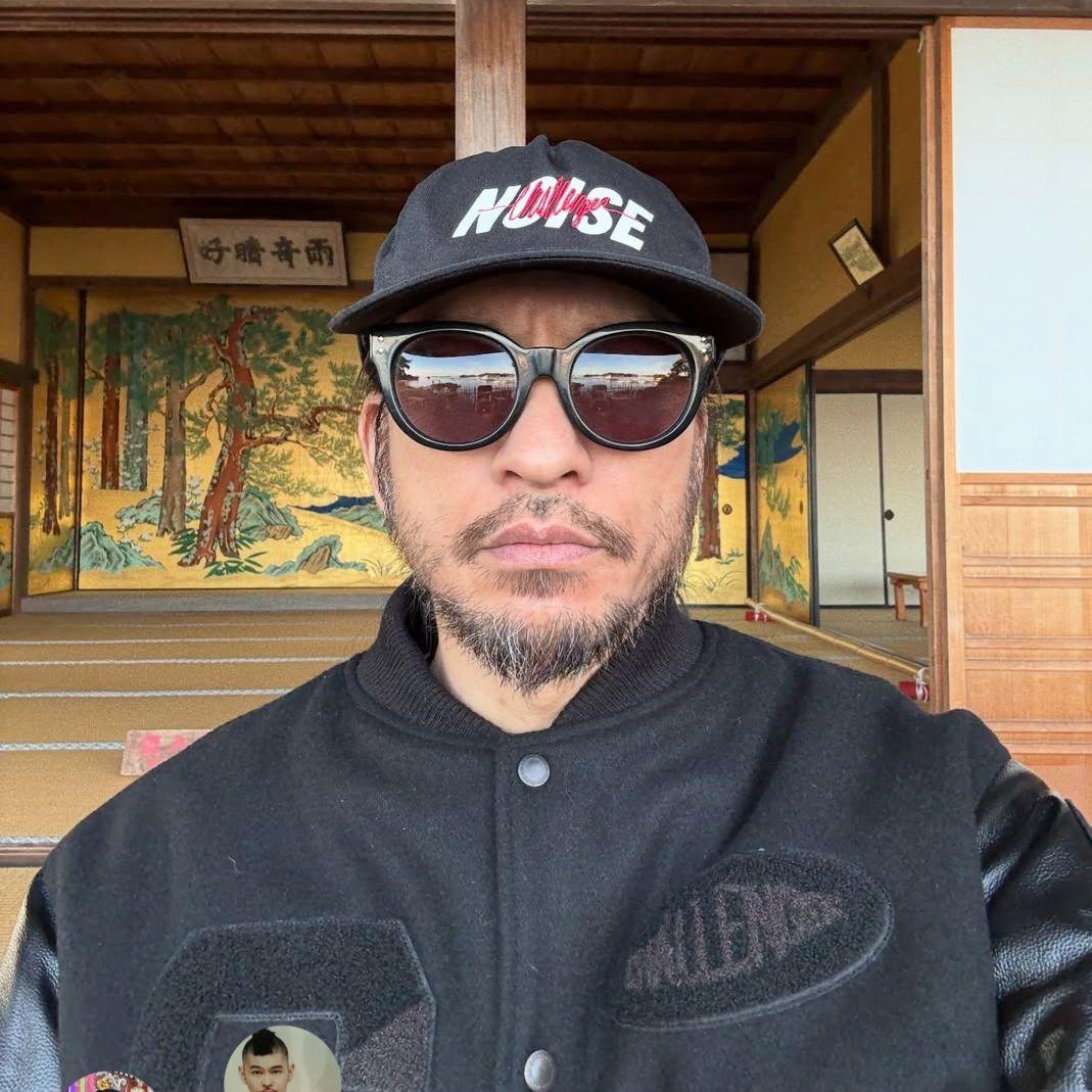 CHALLENGER NOISE CAP BLACK 長瀬智也