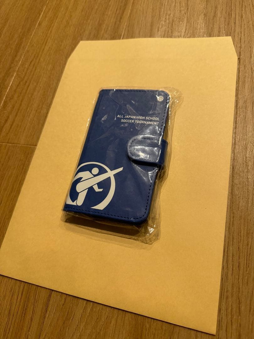 新品未使用 第95回 全国高校サッカー選手権 スマートフォンケース サッカーJ2リーグ 「ジェフユナイテッド市原・千葉」サポーター待望の