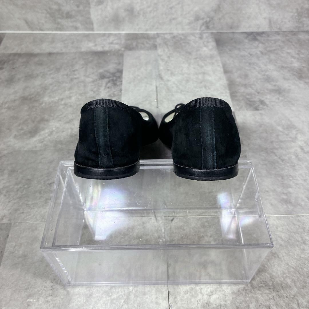 良品】✨repetto バレエシューズ フラットパンプス BK 23cm