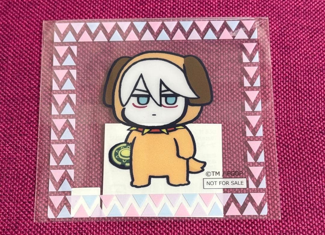 FGO Fate 藤丸立香はわからない 謎丸 くじ 特典 コースター カルナ