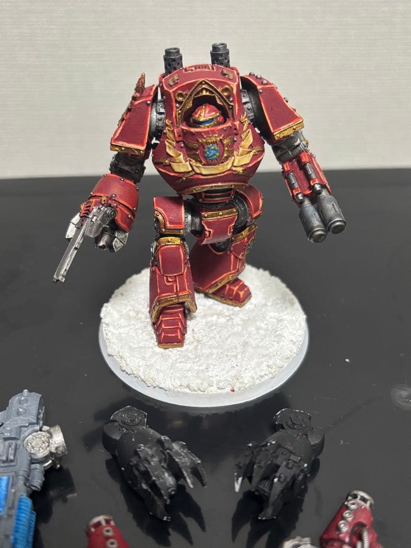 WARHAMMER ウォーハンマー 40k/30k コンテンプタードレッドノート ウォーハンマー コンテンプター ドレッドノート マグネット塗装済み