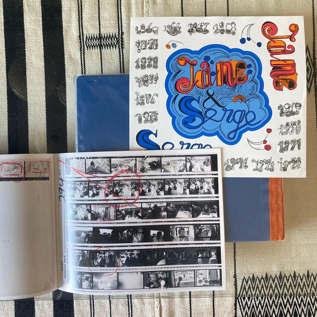 希少美品| JANE&SERGE 完全付録つき洋書　アート写真集　オシャレ装丁