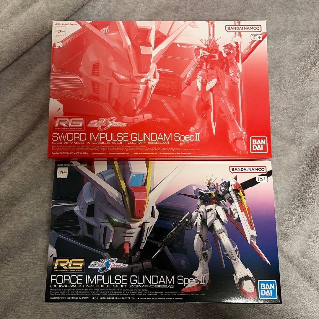RG ソードインパルスSpecⅡ&rgフォースインパルスSpecⅡ SEED FREEDOM」よりガンプラ「RG ソードインパルスガンダム SpecII」2
