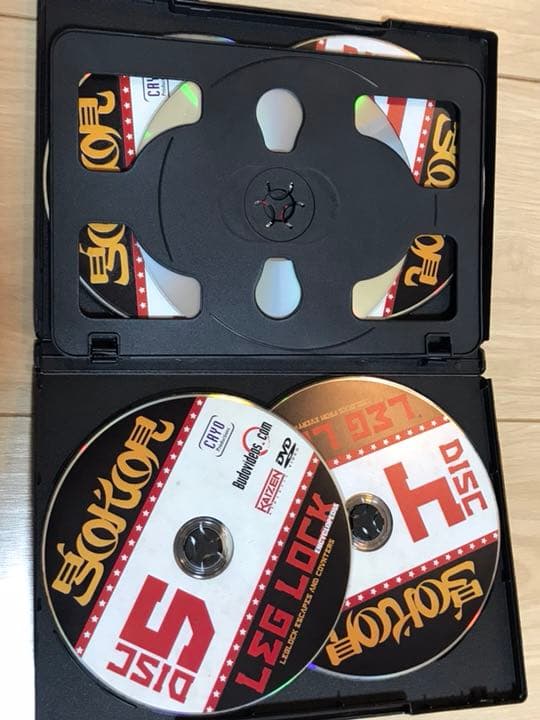 LEGLOCK テクニックDVD5枚組