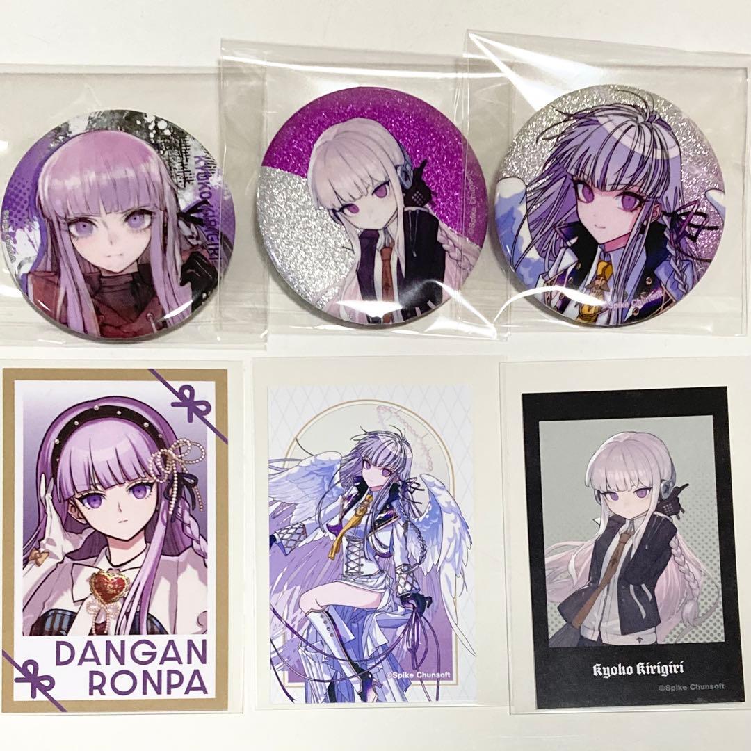 ダンガンロンパ 霧切響子 缶バッジ トレカ まとめ売り タワレコ 天使と