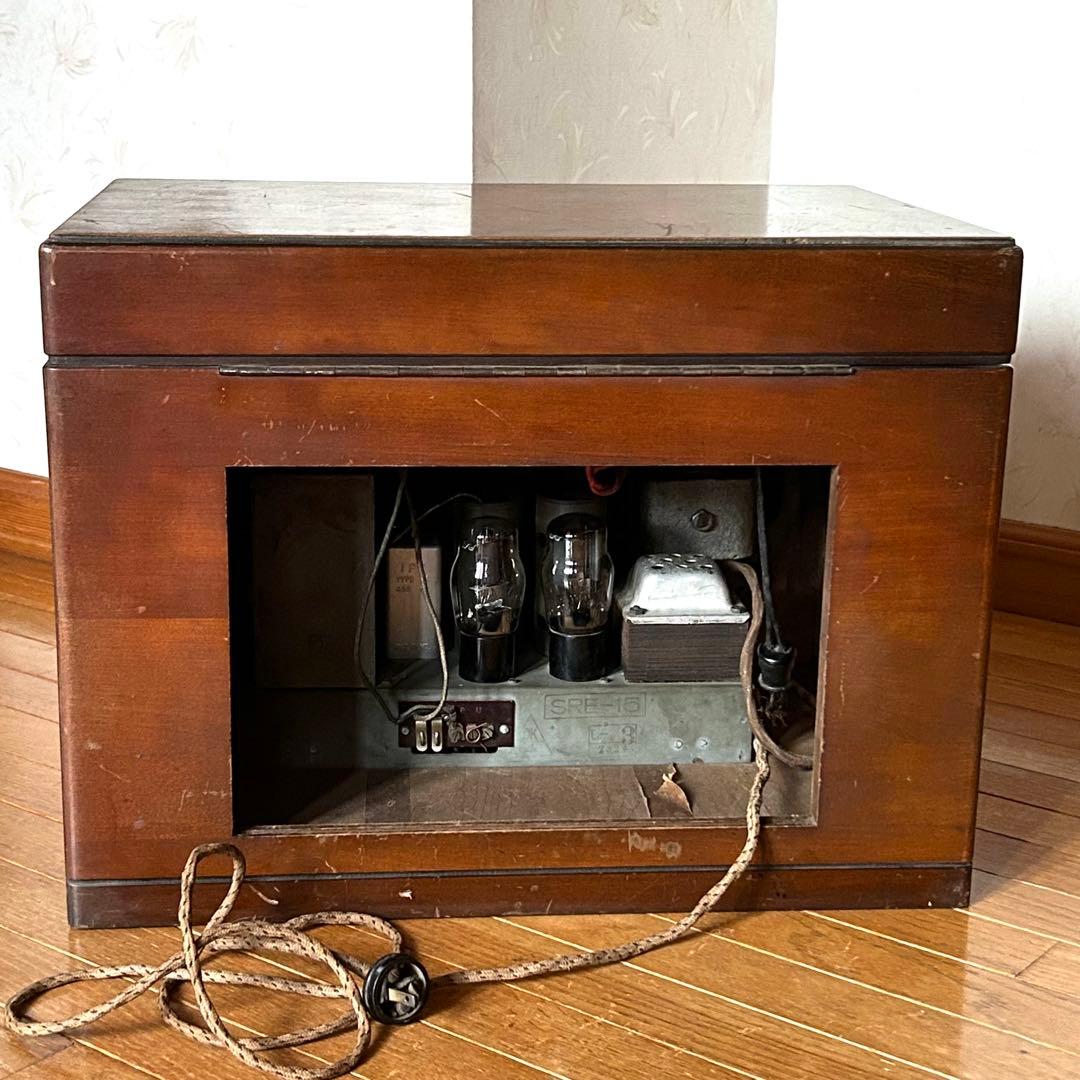 日本ビクター SRE-15 卓上電蓄 真空管ラジオ 昭和レトロ 1947年製