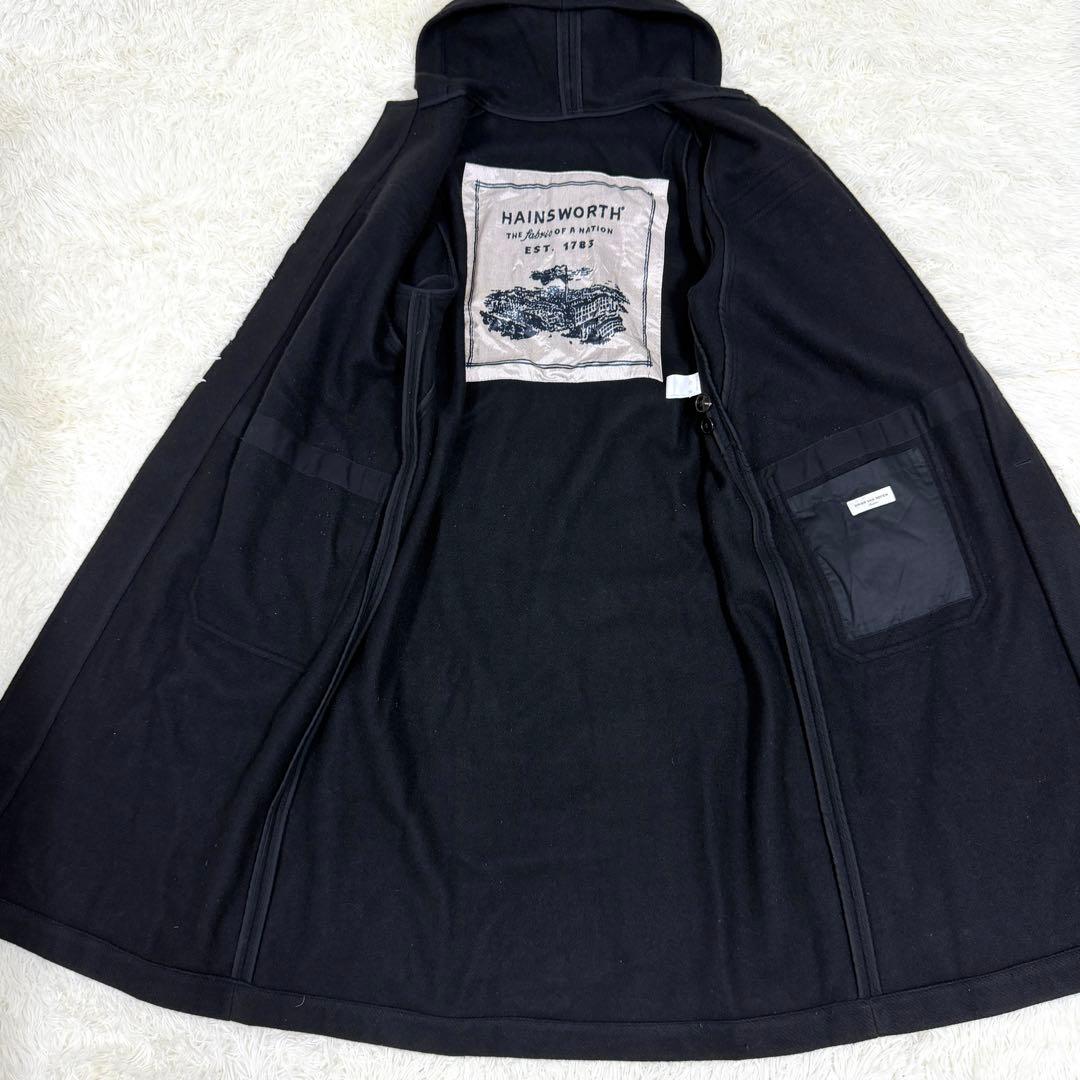 美品】ドリスヴァンノッテン ダッフルコート HAINSWORTH ブラック