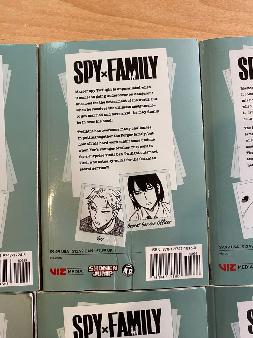 スパイファミリー SPY FAMILY 1-8巻セット 英語版 - メルカリ