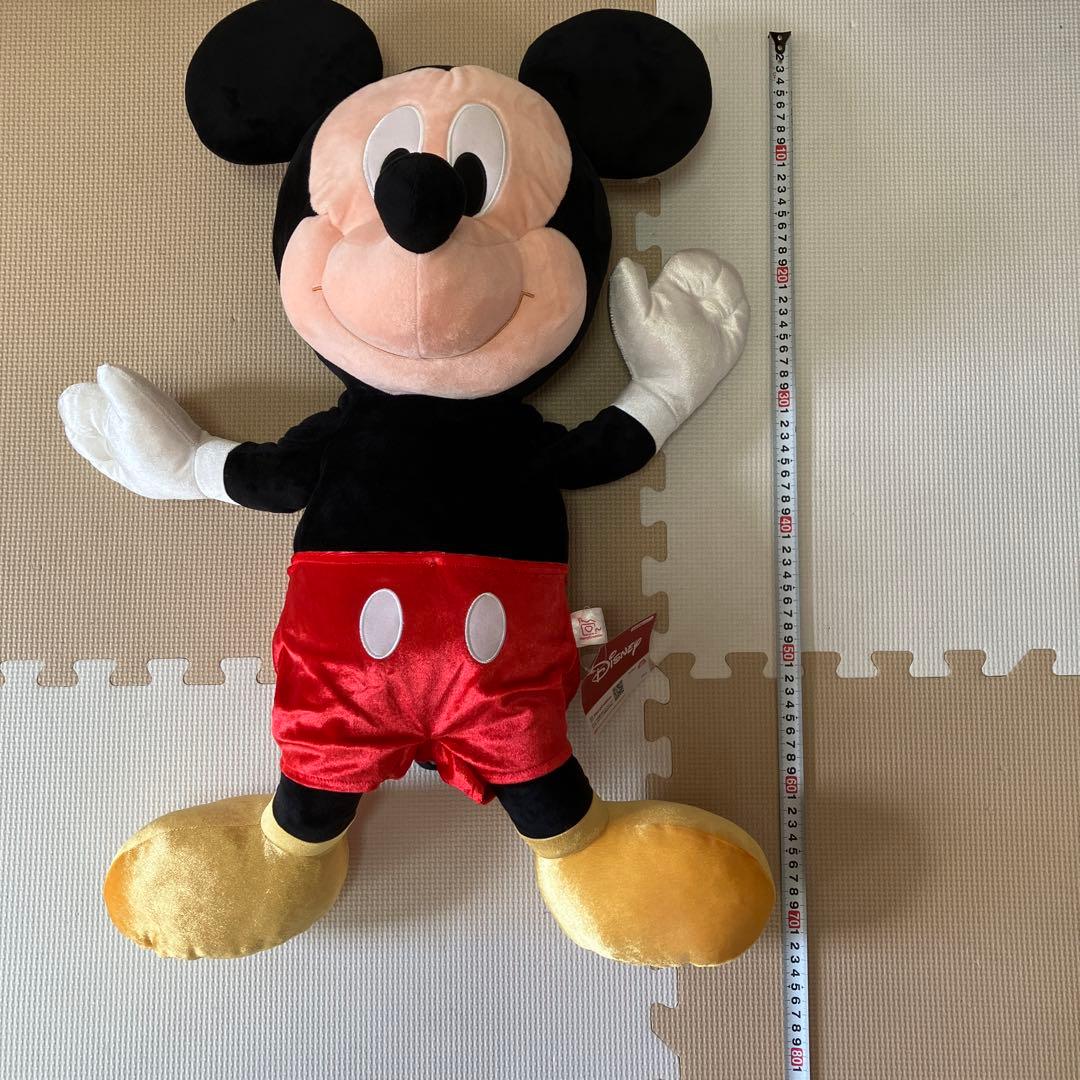 ミッキーマウス 特大 ぬいぐるみ タグ付き - メルカリ