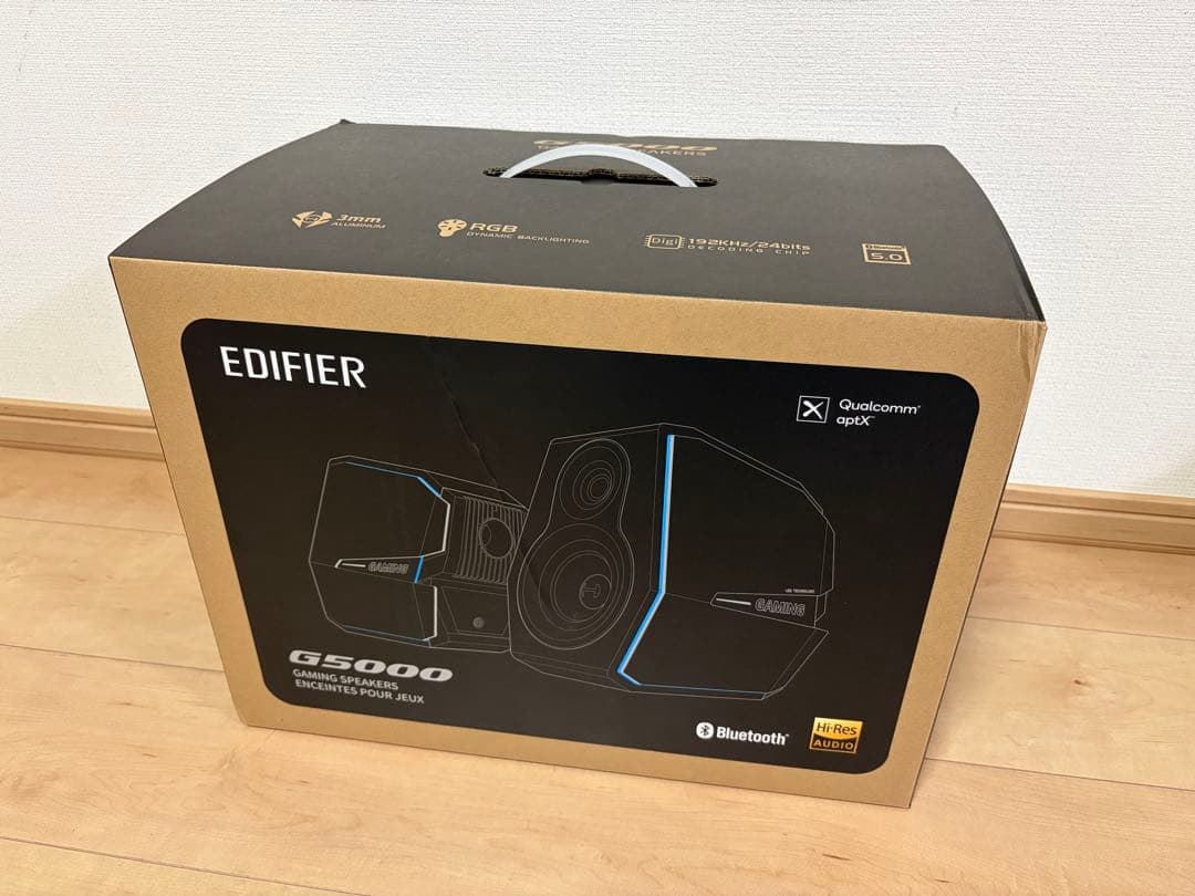 Edifier HECATE G5000 ゲーミングスピーカー 整備済み品 Edifier Edifier Hecate ゲーミングスピーカー G5000 ブラック (日本