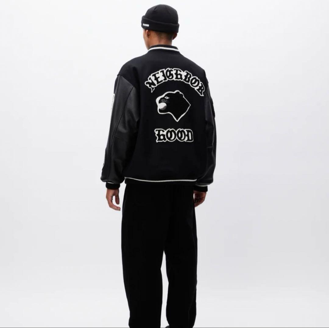NEIGHBORHOOD STADIUM JACKET スタジャン ハンガー付き - メルカリ