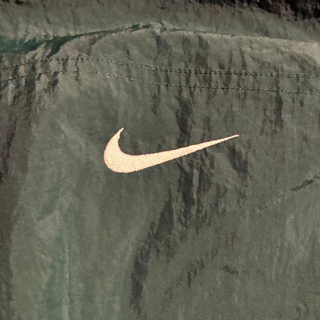 90s NIKE ナイロンプルオーバー スウォッシュ刺繍ロゴ XXL - メルカリ