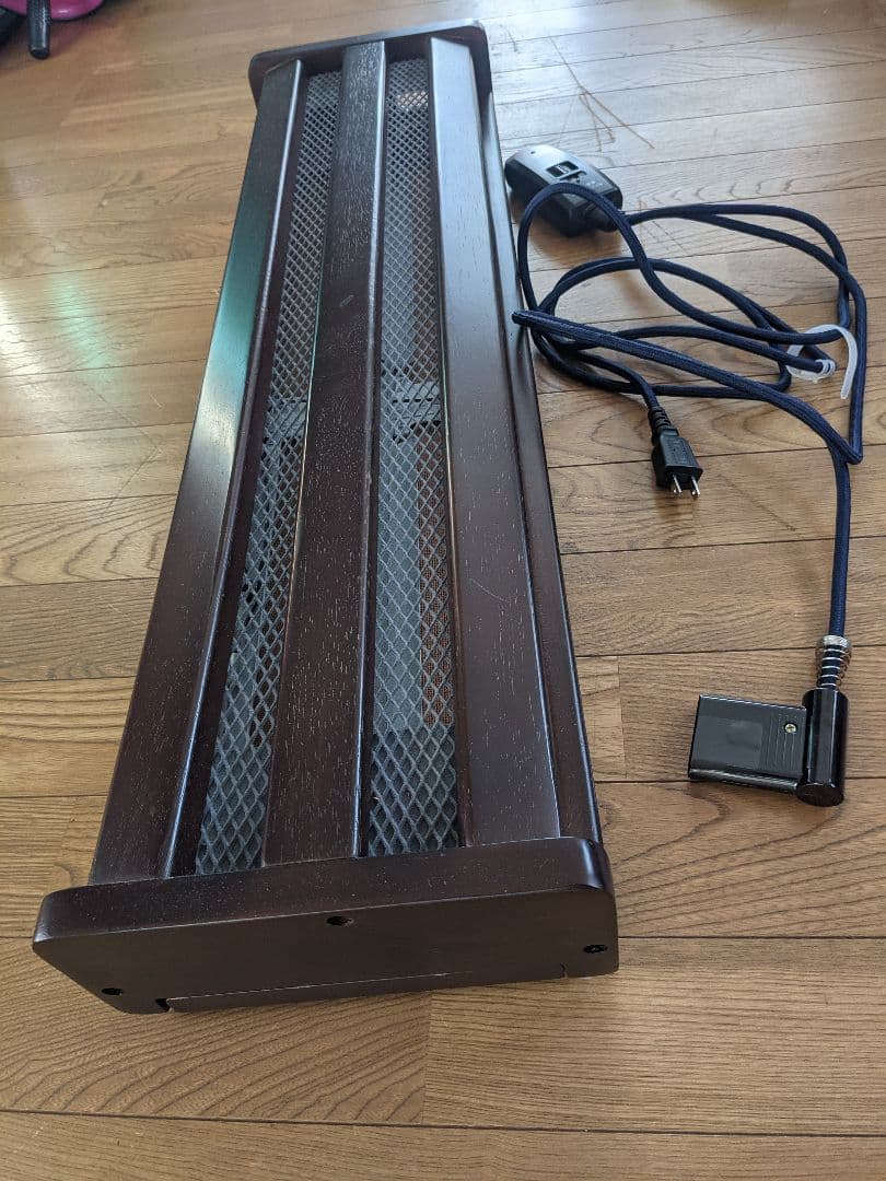 メトロ電気工業　ハロゲン　木枠フットヒーター　MFH-321ET メトロ電気工業 MFH-321ET(DA) 木枠フットヒーター 広々タイプ 電気足