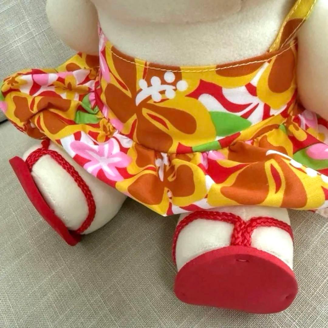 ハローキティ アロハ ビーチ日焼け姿 ぬいぐるみ 新品タグ付き 2004年