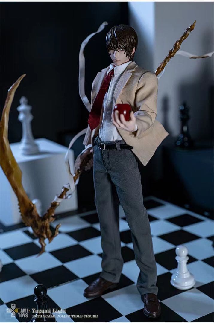 デスノート エル L 夜神月 GT007 +GT008 可動フィギュア - メルカリ