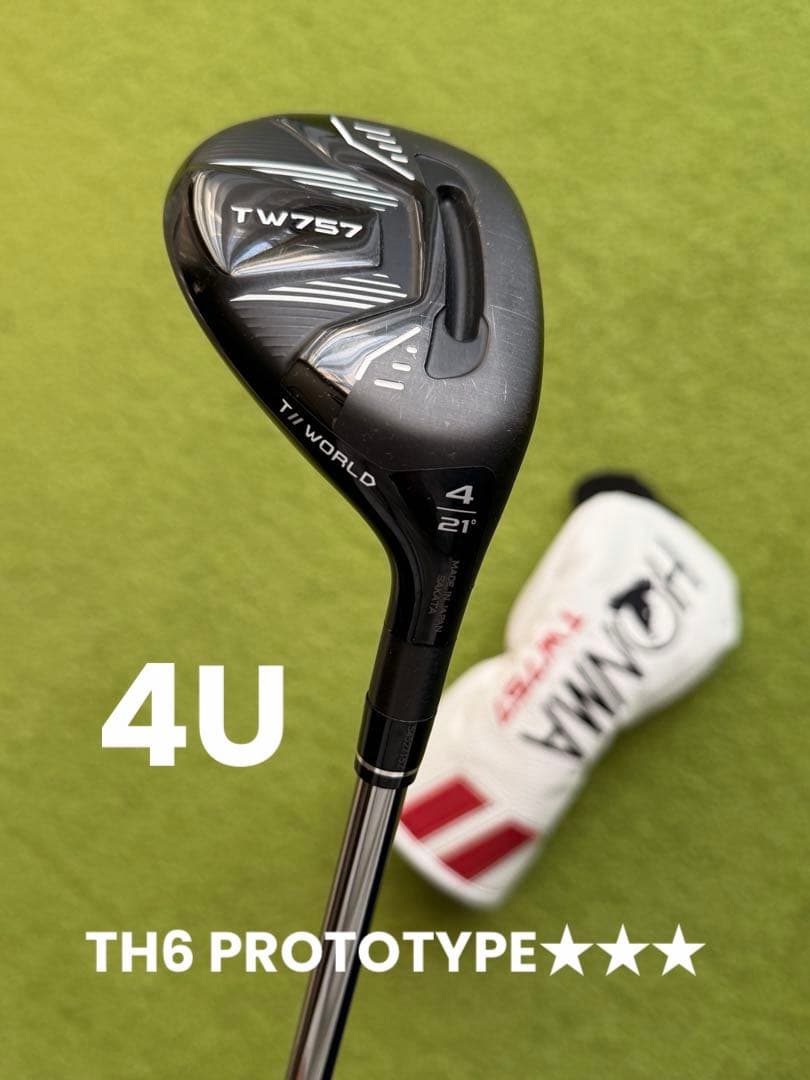 ホンマ TW757 4U 21° VIZARD TH6 PROTOTYPE★★★ ホンマ TW757 4U 21° VIZARD TH6 PROTOTYPE - メルカリ