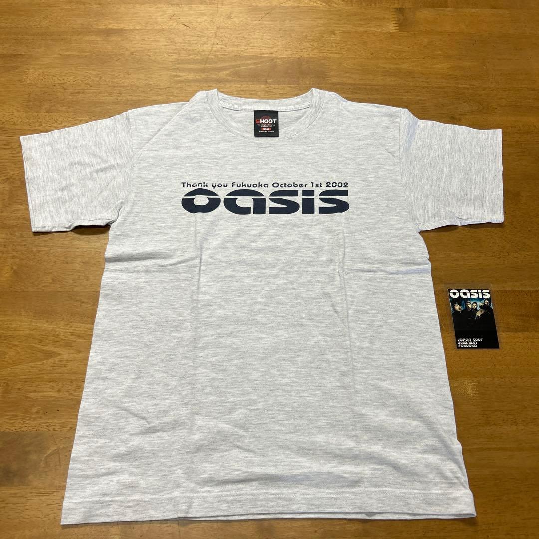 超希少品 オアシス2002年伝説の福岡会場限定Tシャツ】 - メルカリ