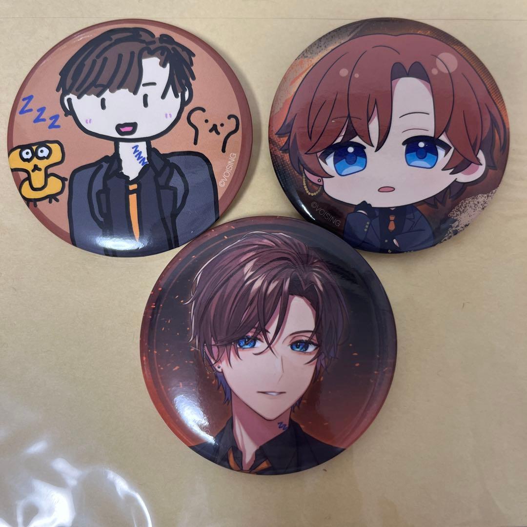 すたぽら くに 裏会議 全3種 缶バッジ - メルカリ