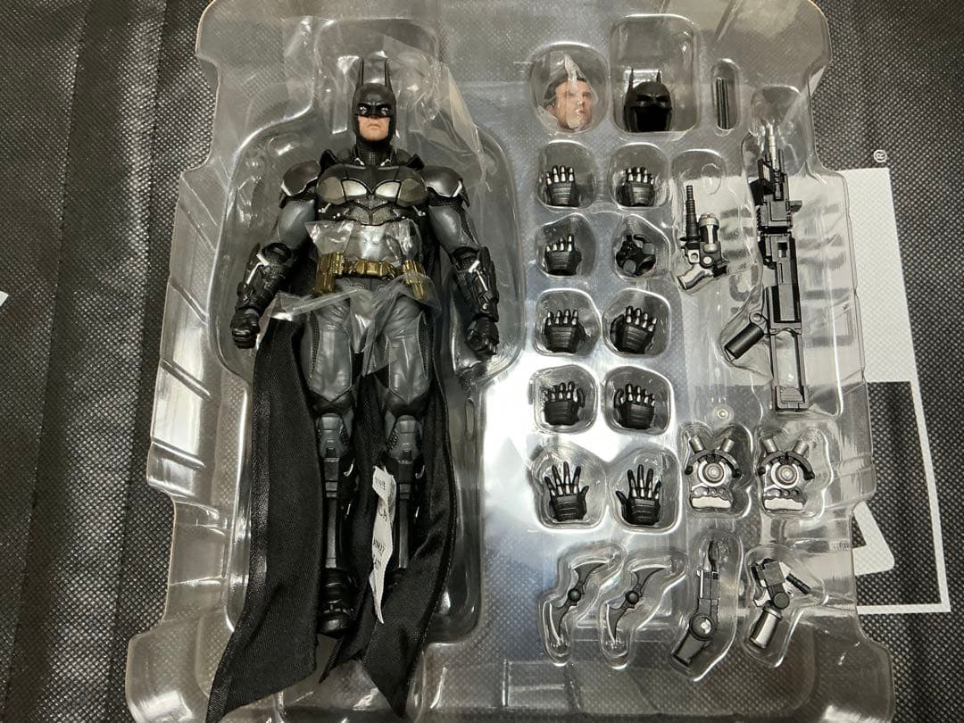 開封済】 良品製造 1/12 バットマン アーカム・ナイト 初回予約特典