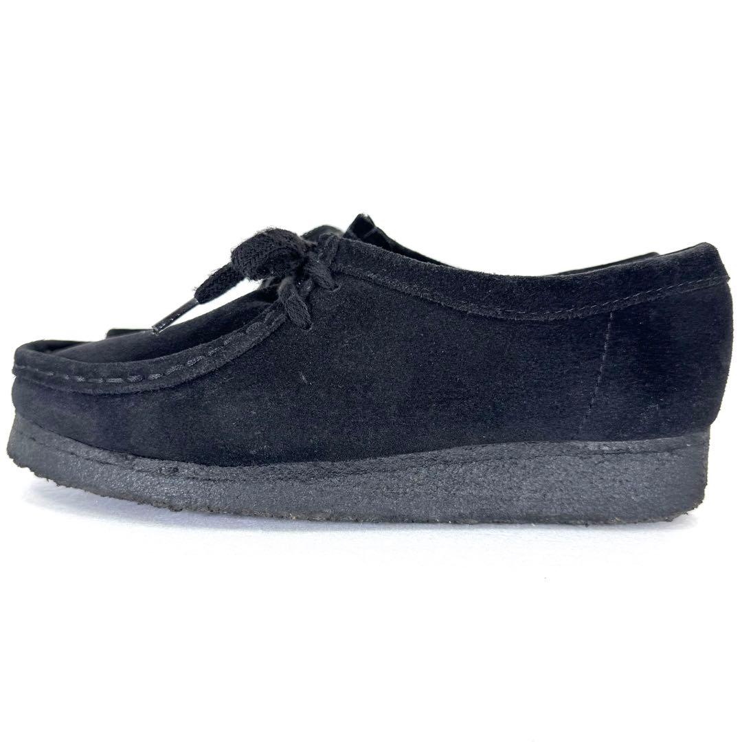 【Clarks】 クラークス （23.5cm） ワラビー ブラック レディース
